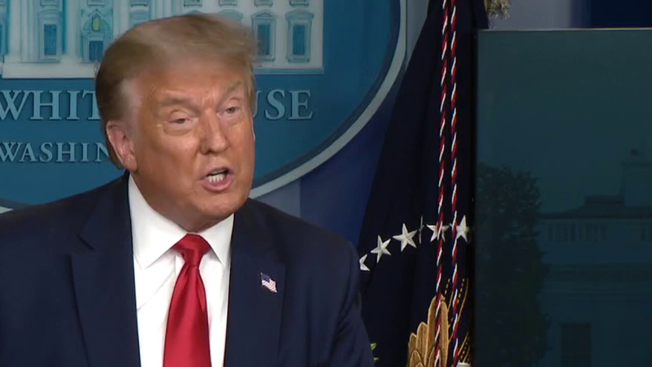 President Trump on COVID-19: 'Beginning to see evidence of significant progress,' virus 'receding'