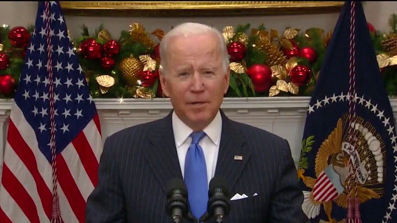 Biden says new omicron variant will not force lockdowns