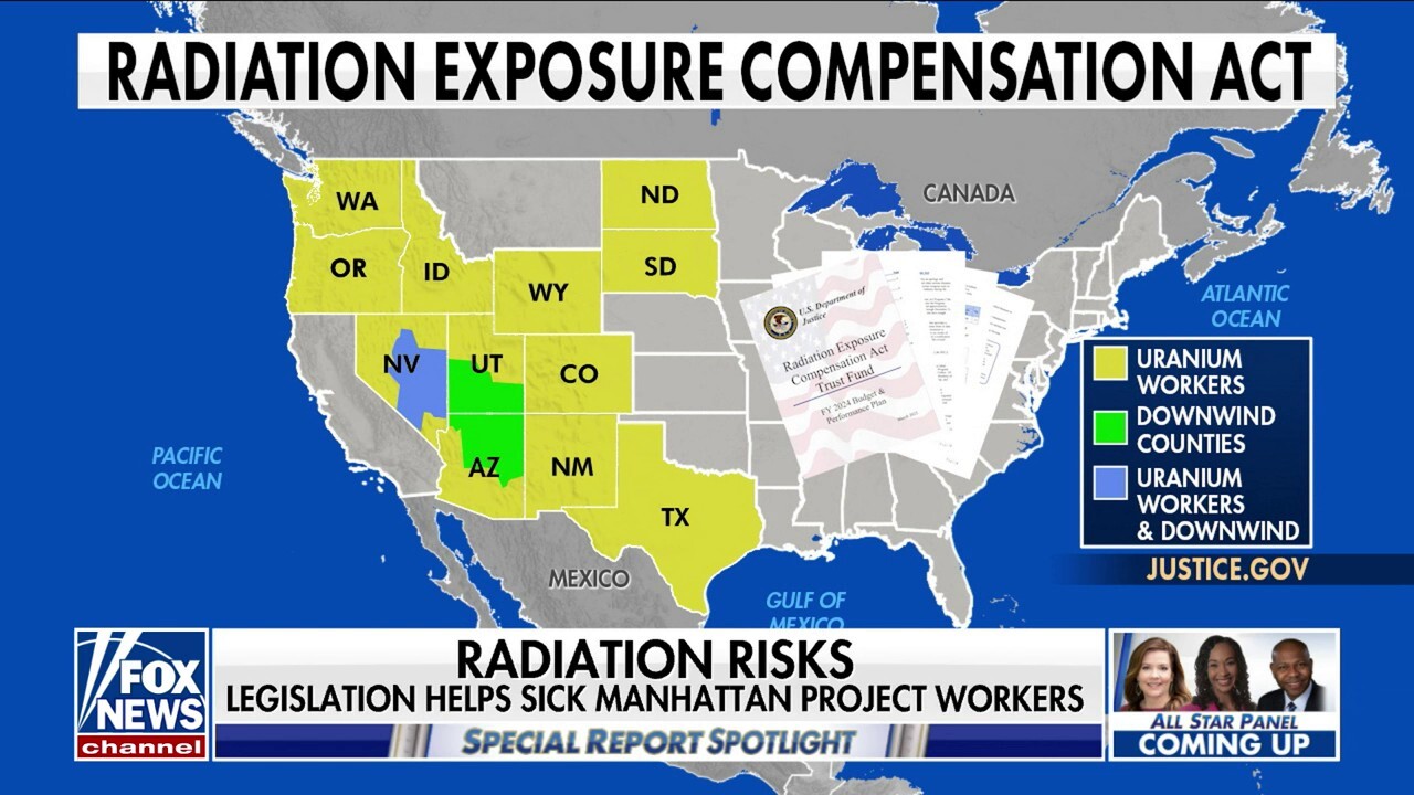 Fox News anchor Bret Baier reports on the effort to expand legislation to compensate individuals exposed to chemicals from the Manhattan Project on 'Special Report.'