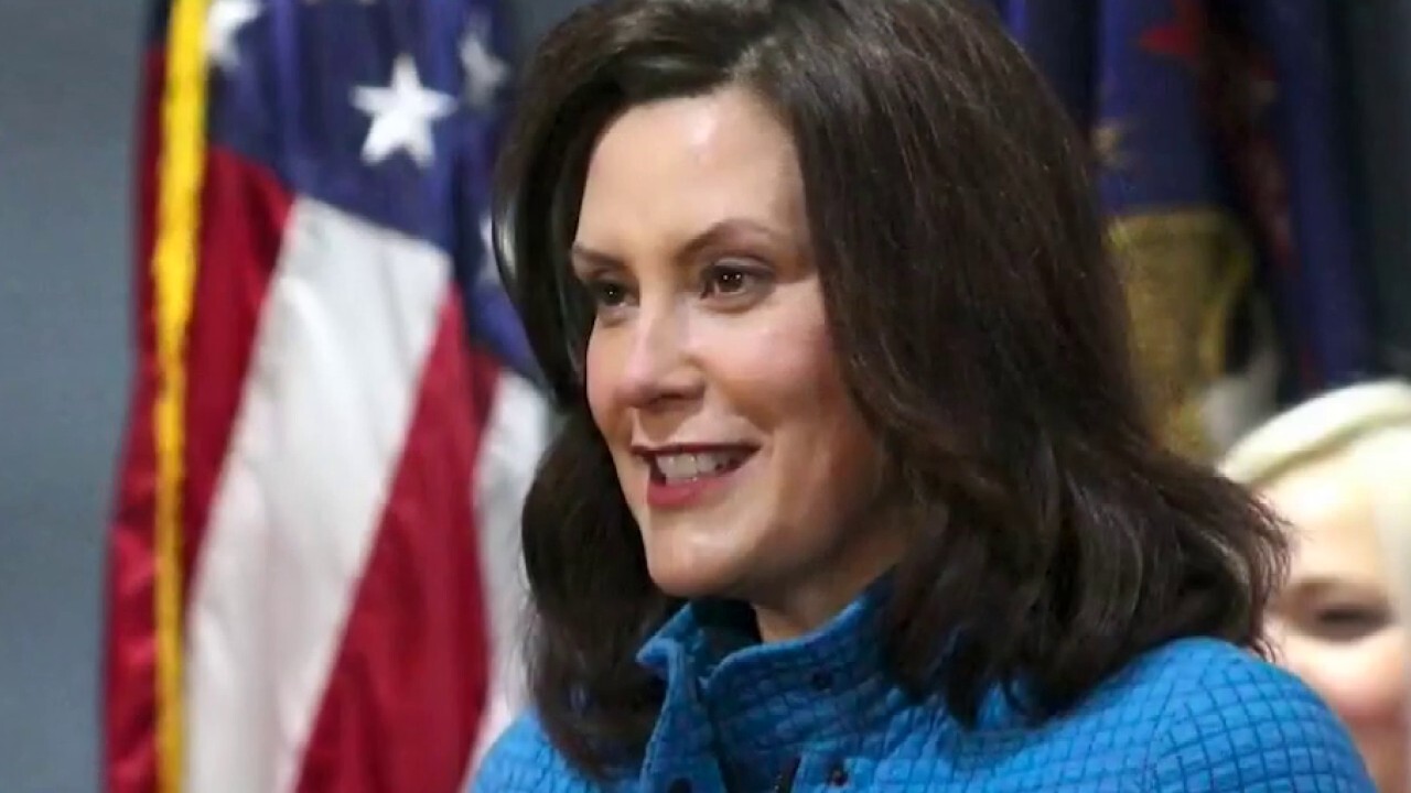 Michigan Gov. Whitmer spars with Trump amid flooding, vice president speculation