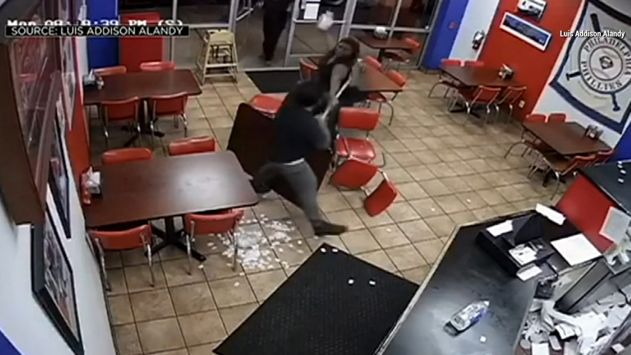 Caught on Video: Woman destroys dining room over sandwich refund