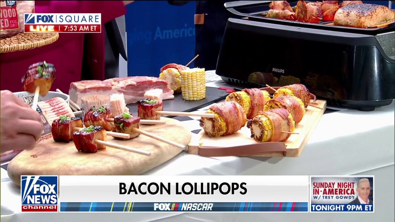 Celebrity chef George Duran shares some must-have food recipes for NASCAR's All-Star Race on 'Fox & Friends Weekend.'