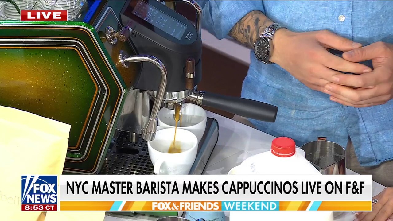 NYC barista shows how to make the perfect cappuccino