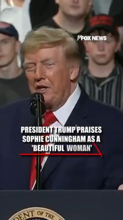 Trump praises Sophie Cunningham as a ‘beautiful woman’