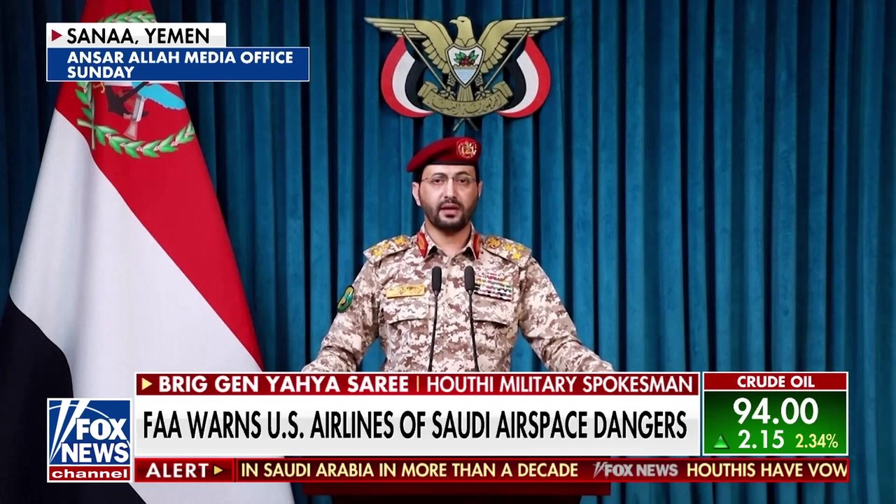 Houthis targeting airports to cause ‘mass civilian damage’: Former Defense secretary