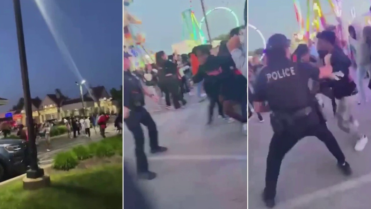 'Flash mob' of 400 teens in Chicago suburb fight, bring 'chaos' to Armed Forces Carnival, officials say