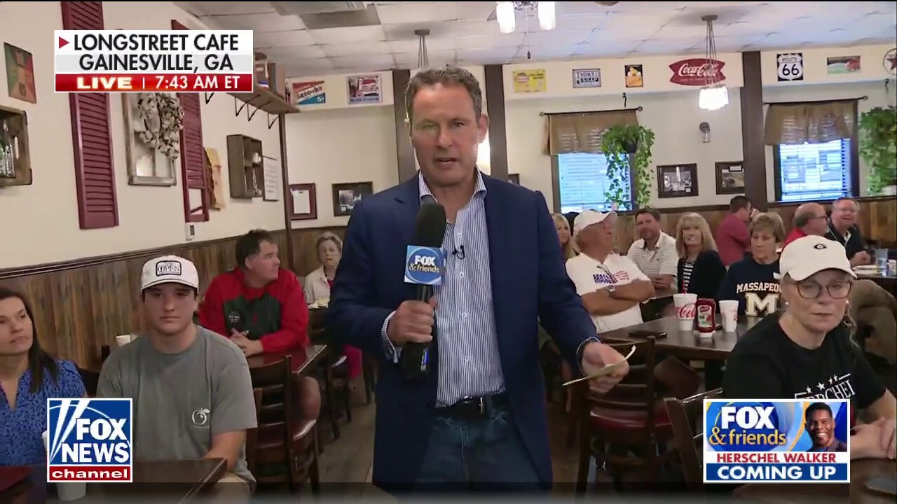 Brian Kilmeade talks with Georgia voters ahead of election