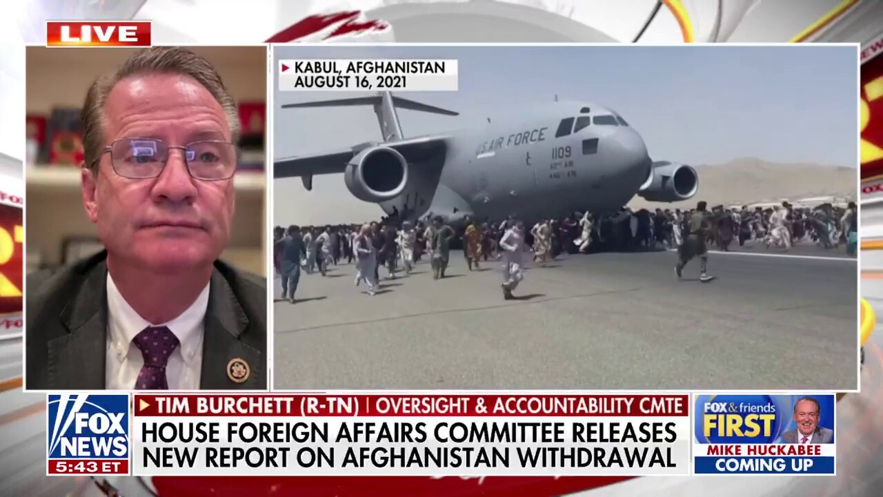 Rep. Tim Burchett on Afghanistan withdrawal: This is the 'dirty little secret nobody wants to talk about'