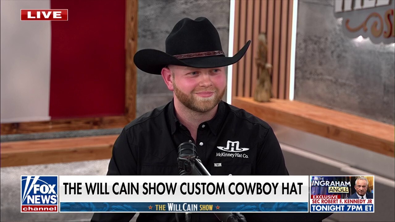 ’The Will Cain Show’ gets a custom cowboy hat