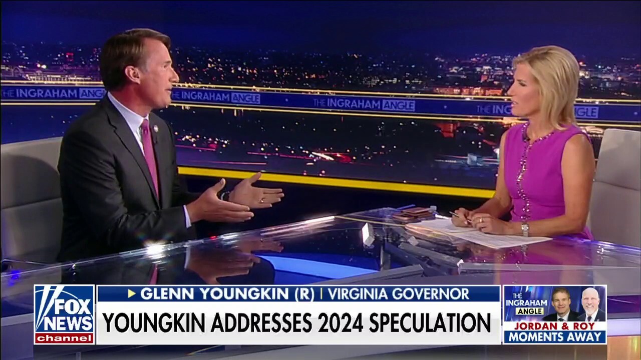 Why is Glenn Youngkin campaigning outside of Virginia?
