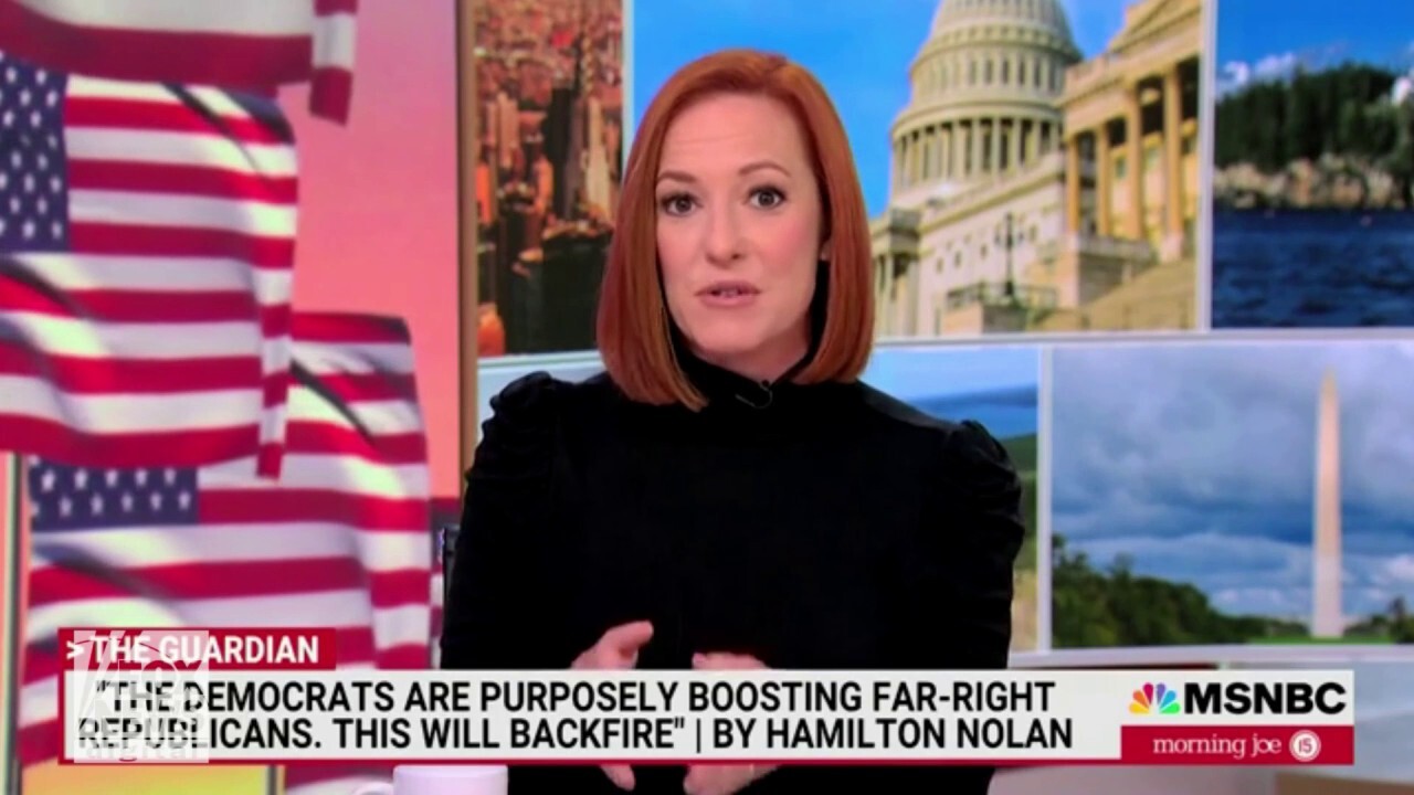 Jen Psaki says Democrats meddling in GOP primaries about 'trying to win'