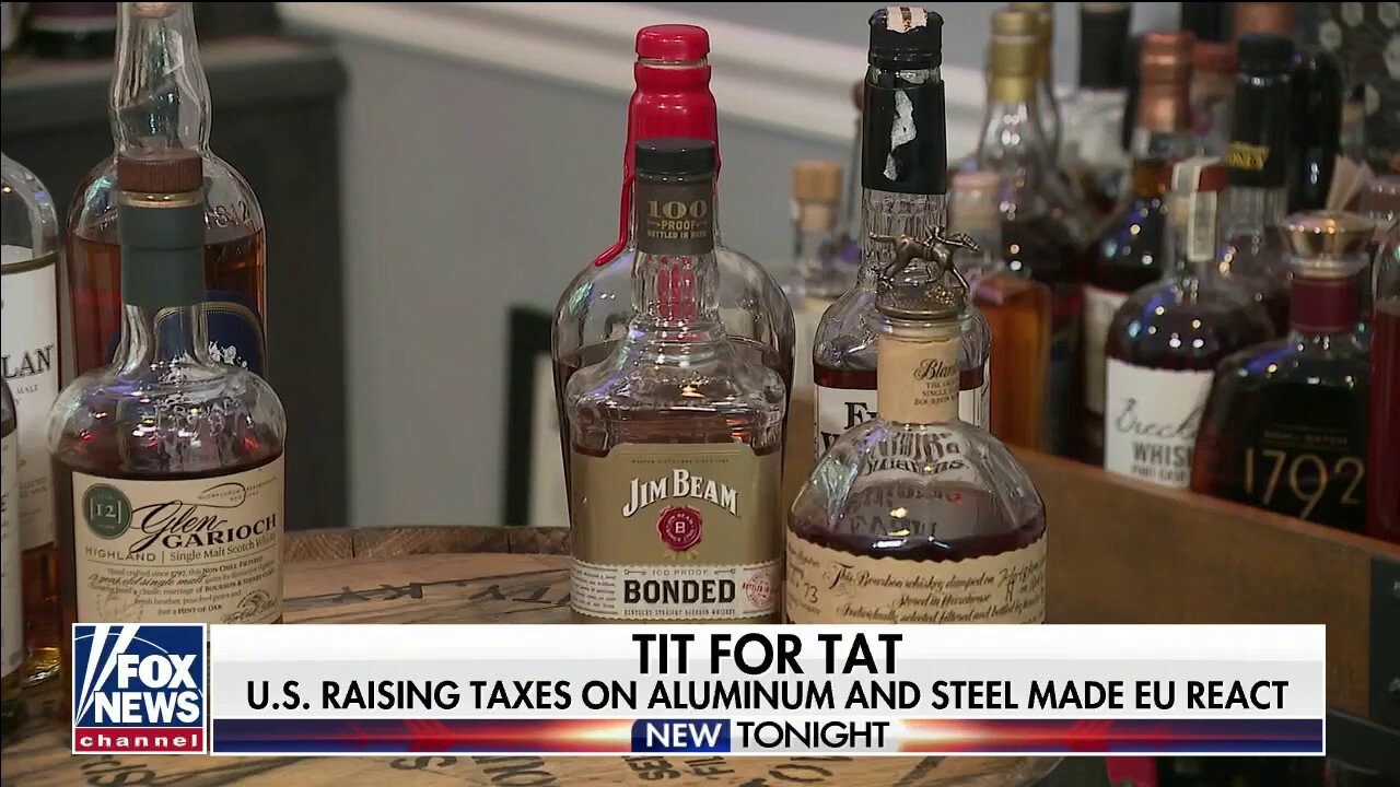 European Union threat to raise taxes on US alcohol 