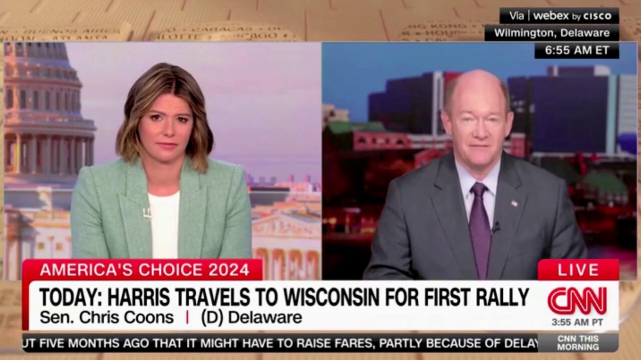 Sen. Coons calls concerns that Democrats covered up Biden’s health problems 'BS' and 'not relevant'