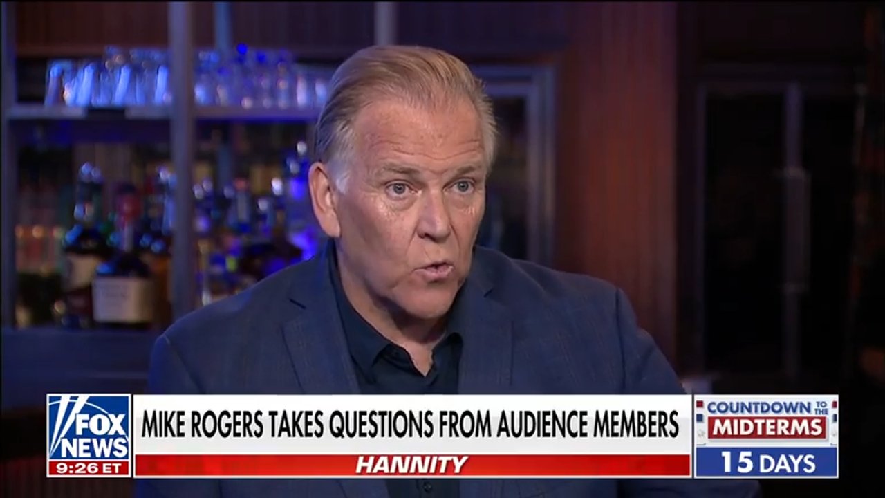 Mike Rogers takes questions at 'Hannity' town hall