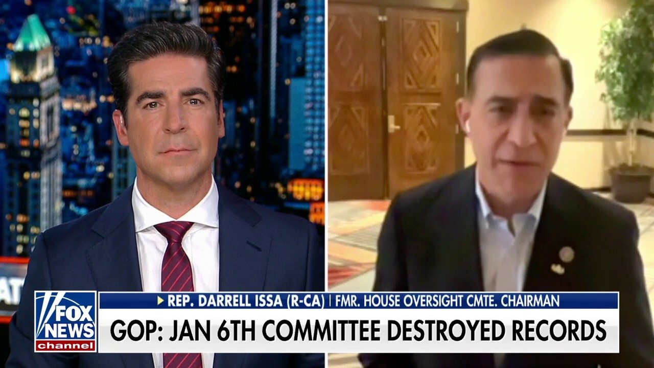 Rep. Darrell Issa: Jan 6th Committee members may face censure for destroying records
