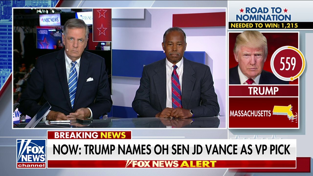  Dr. Ben Carson: I was 'very pleased' with Trump's VP pick