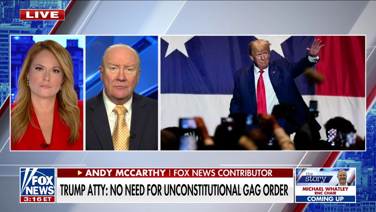 ‘No need’ for Trump gag order anymore : Andy McCarthy