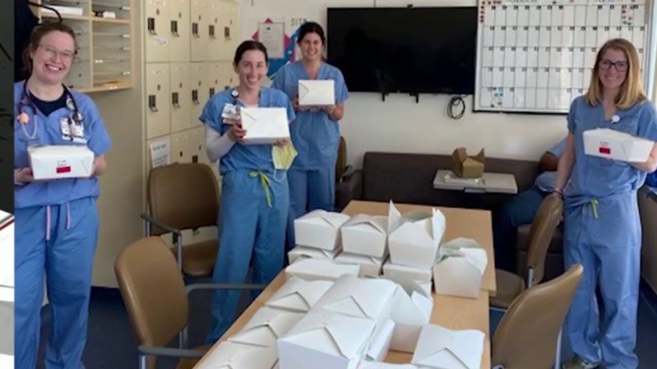 America Together: Providing meals to medical workers 