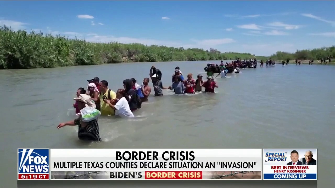 Several Texas counties declare influx of immigrants across Southern border an 'invasion'