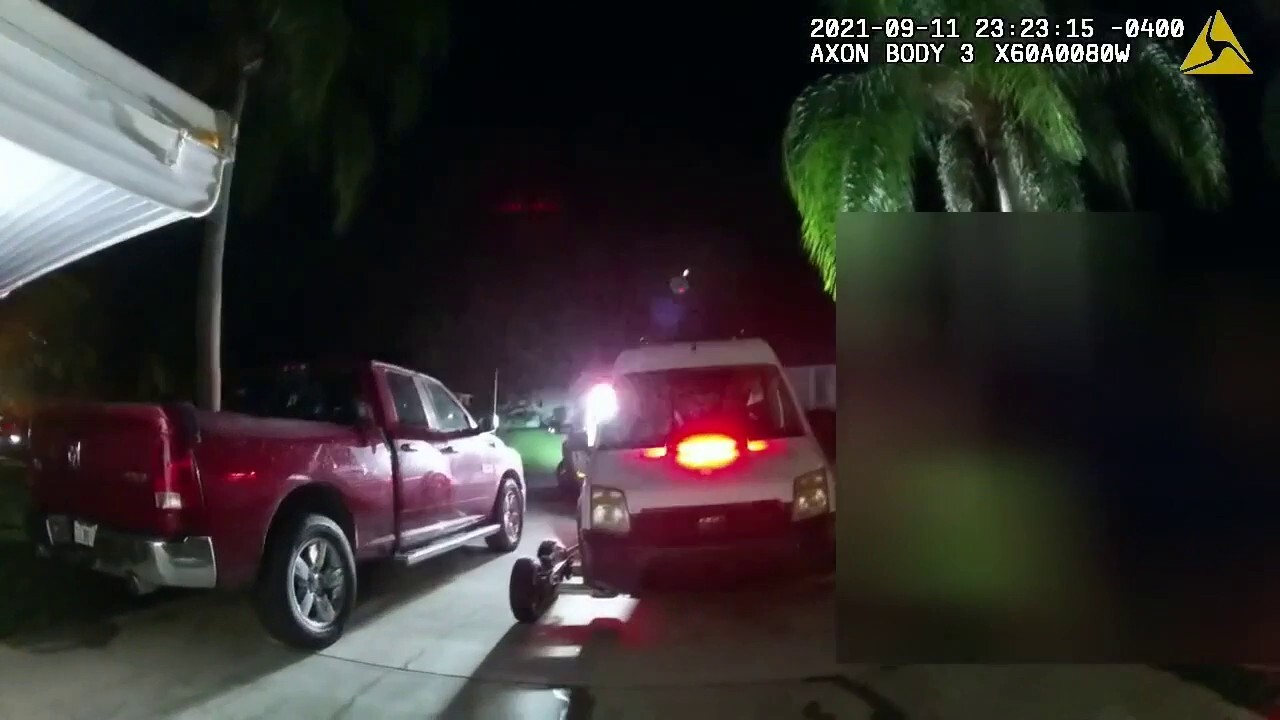 Florida bodycam shows North Port police towing Gabby Petito's van from Laundrie home