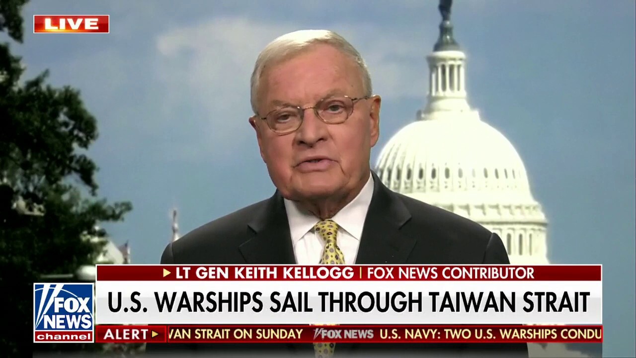 Lt. Gen. Keith Kellogg: China is an 'adversary' rather than a competitor