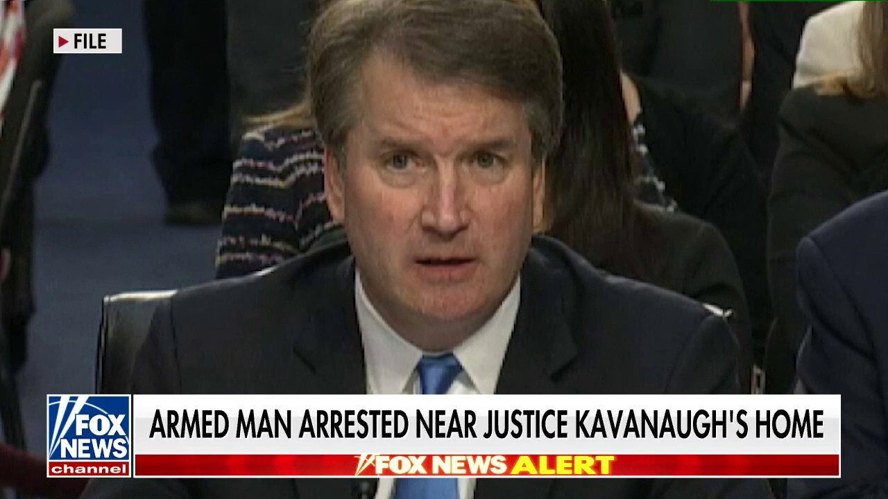 Armed man arrested near Justice Kavanaugh's home