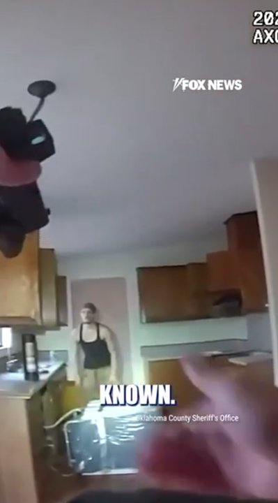 Oklahoma burglary suspect dives through window to escape deputy