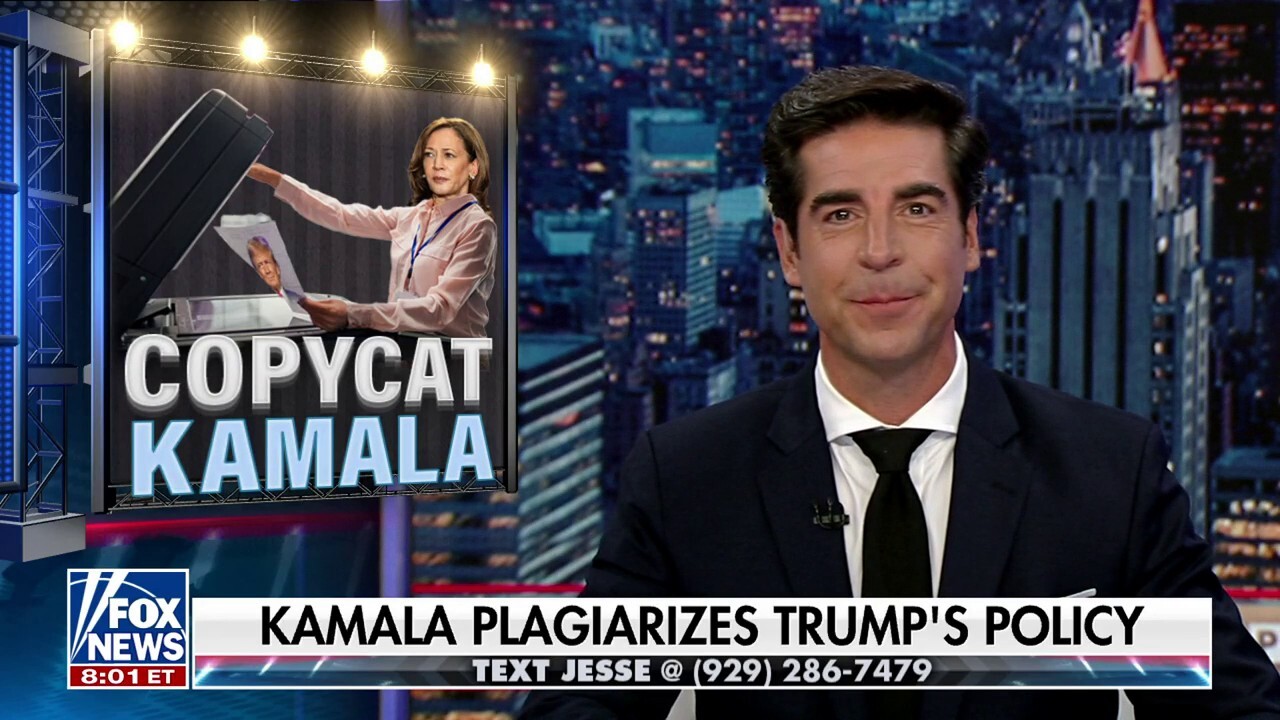 JESSE WATTERS: Kamala Harris doesn’t have good cards, but she’s too afraid to bluff herself