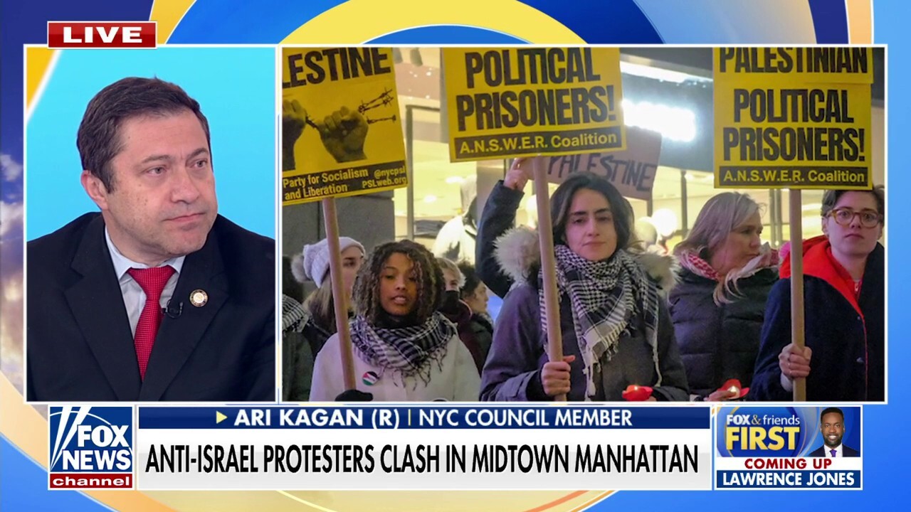 NYC council member slams anti-Israel protests: 'Very offensive'