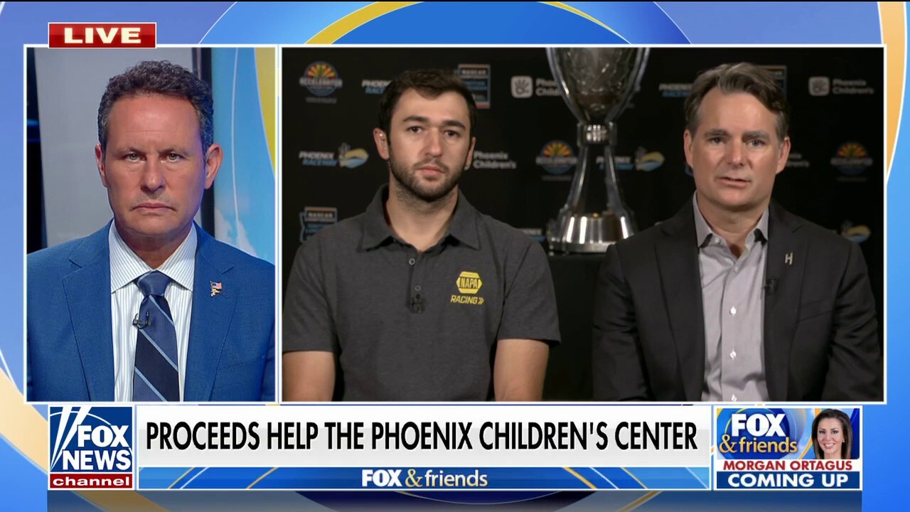 NASCAR stars fight the good fight against pediatric cancer by attending charity luncheon