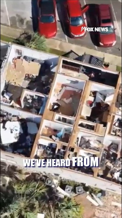 Hurricane Isaias rips roof off Florida apartment complex
