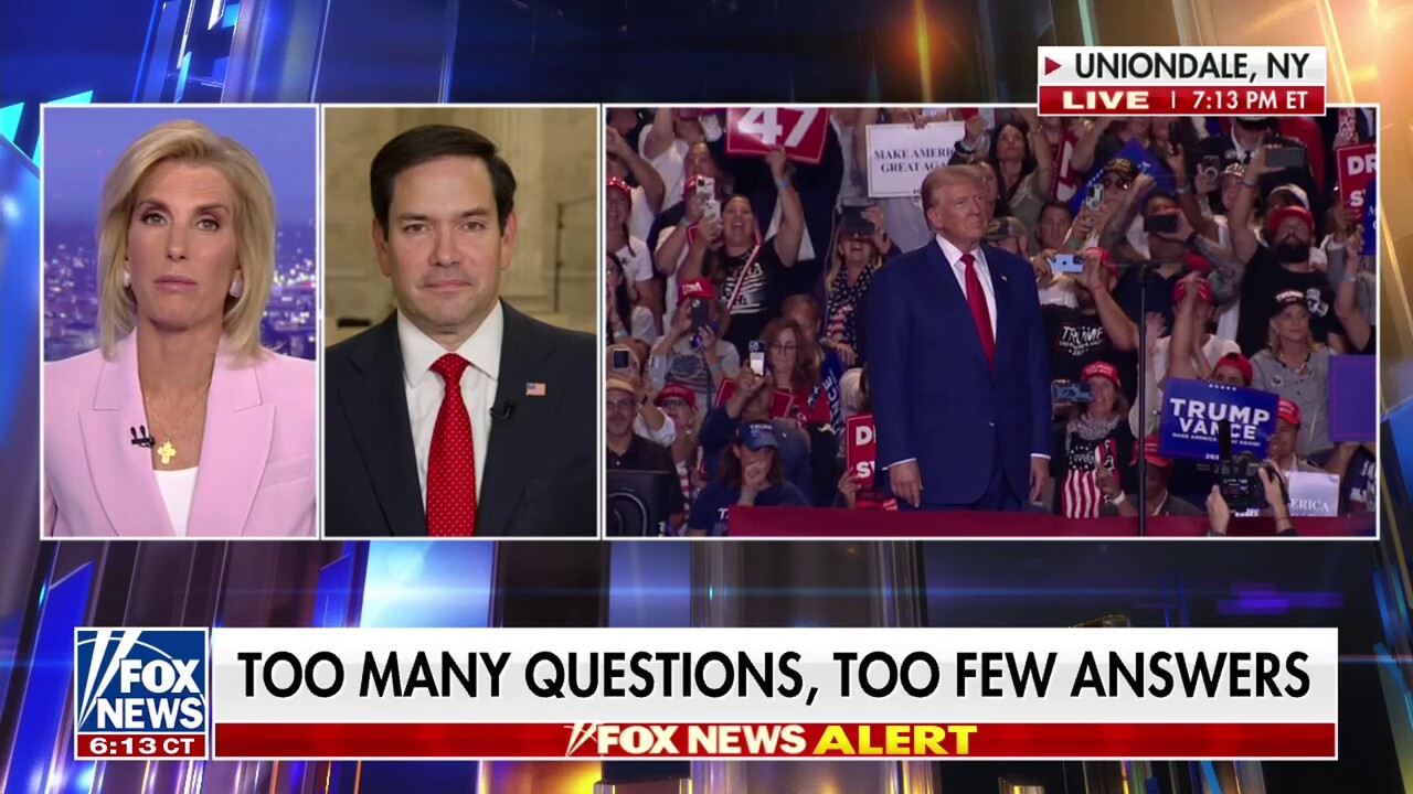 Sen. Marco Rubio, R-Fla., highlights how no reasons can be ruled out for who is behind the first assassination attempt and the second alleged assassination attempt on former President Trump on ‘The Ingraham Angle.’