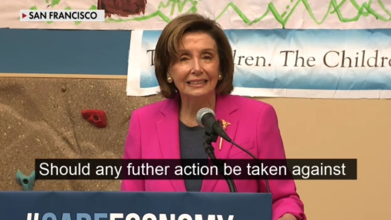 Nancy Pelosi walks back condemnation of Ilhan Omar's comments