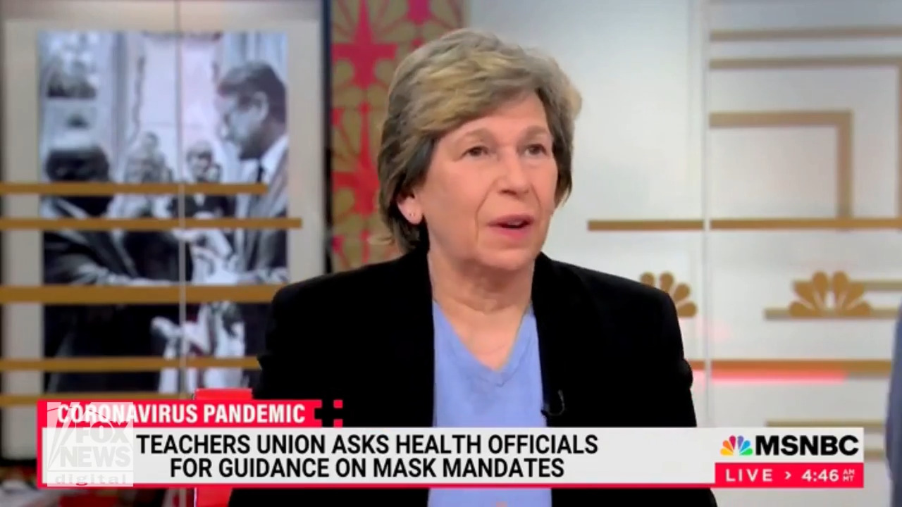 Randi Weingarten suggests not getting rid of masks until zero transmission in schools