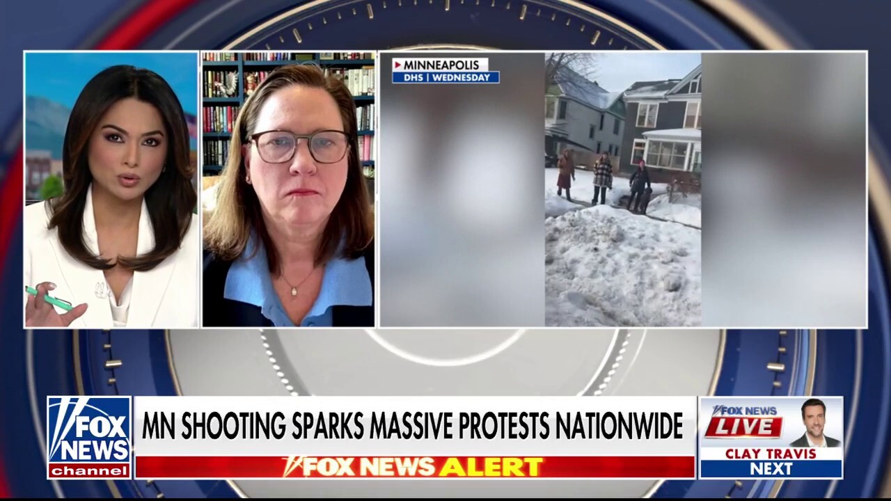 Rep. Julie Johnson, D-Texas, joins 'Fox News Live' reacting to new footage of the moments leading up to the fatal ICE shooting of Renee Good in Minneapolis and the protests that have broken out in the aftermath nationwide.