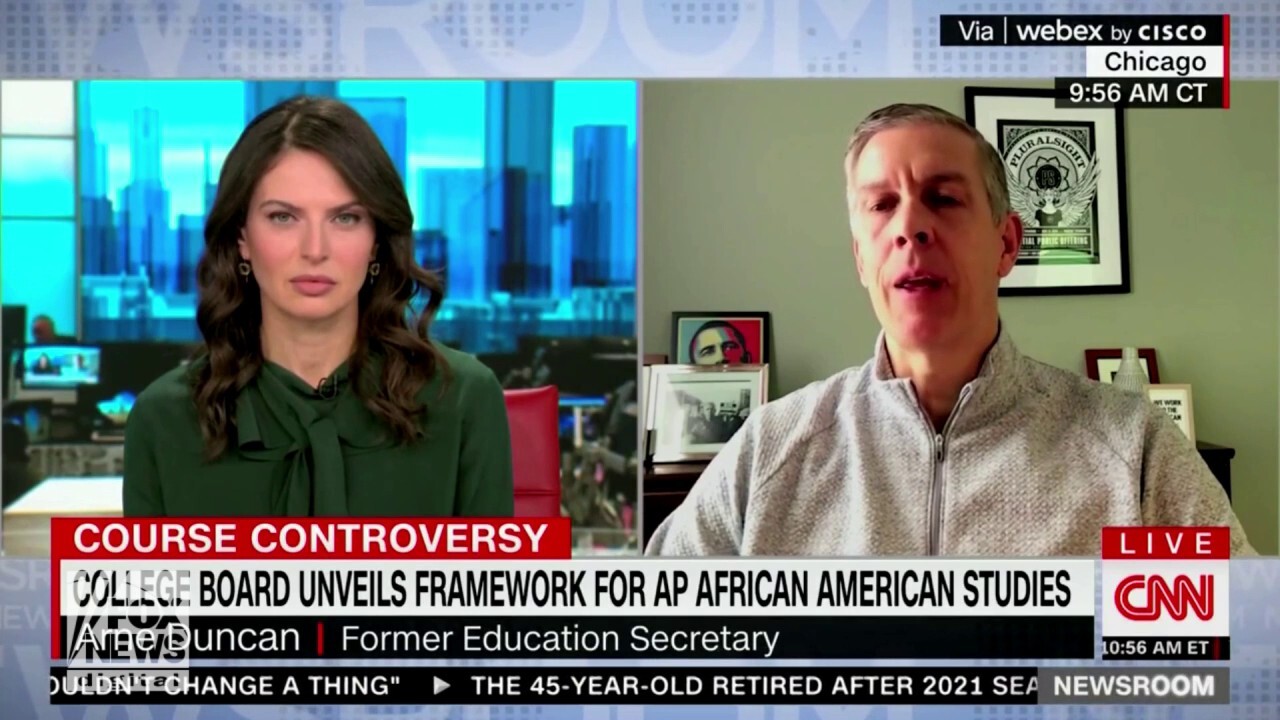Arne Duncan claims DeSantis is a racist bully for criticizing CRT in African American Studies course