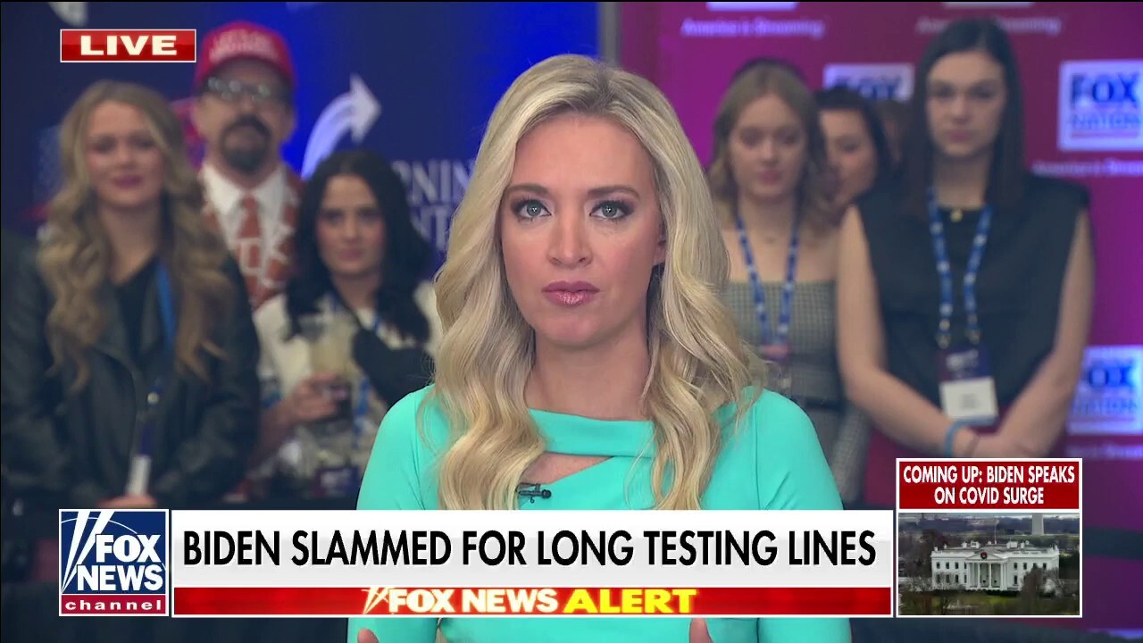 Outnumbered on Biden getting slammed for long COVID testing lines, short supply