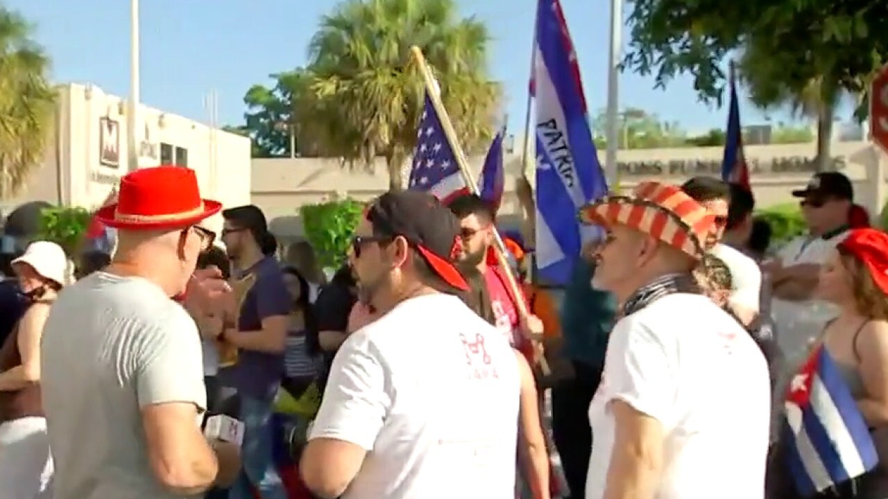 Cuban-Americans speak out against regime, rally for nation's fight for freedom