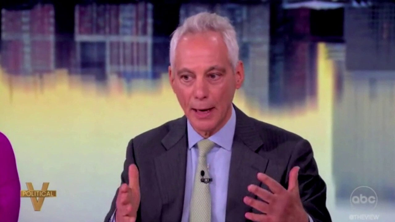 Rahm Emanuel says Biden is `not where we need to be as a party,` adds his comments are unhelpful