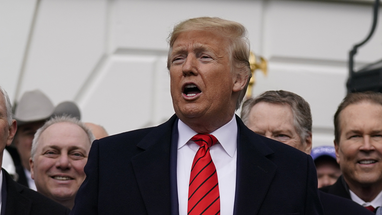 President Trump signs USMCA trade deal as Senate impeachment trial continues	