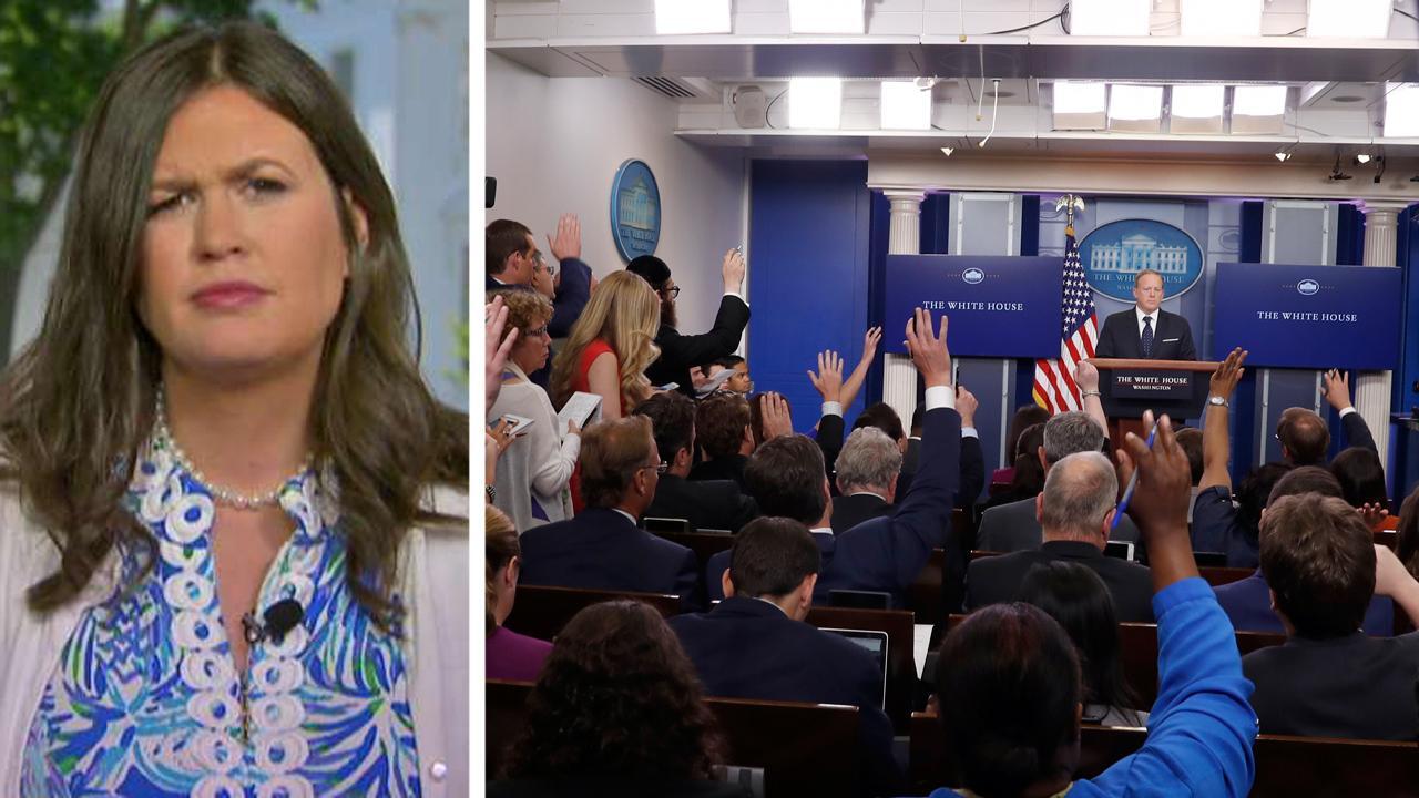 Sarah Huckabee Sanders talks future of WH press briefings