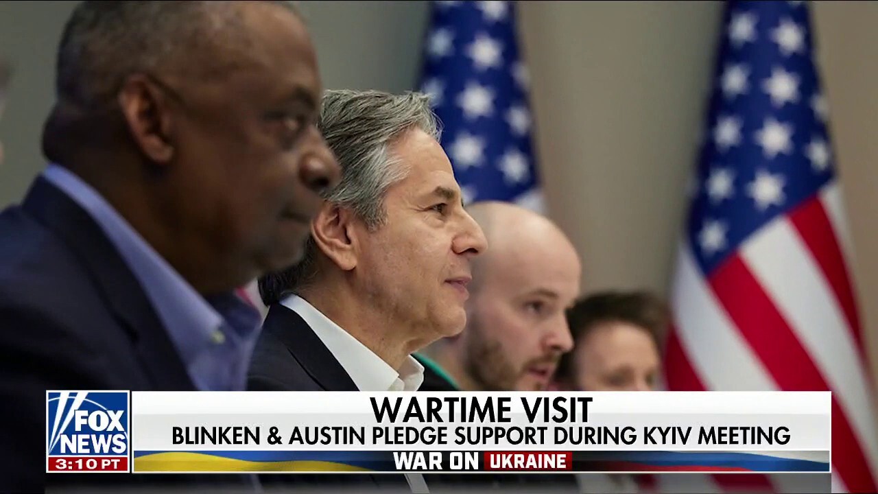 Blinken, Austin pledge more military support to President Zelenskyy