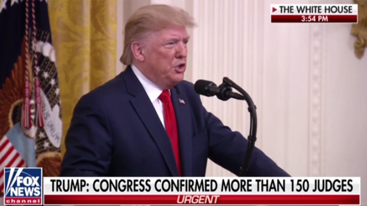 Promise made, promise kept: Trump has confirmed more than 150 judges