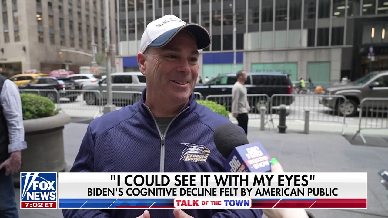 'Talk of the Town': Biden's purported decline felt by Americans