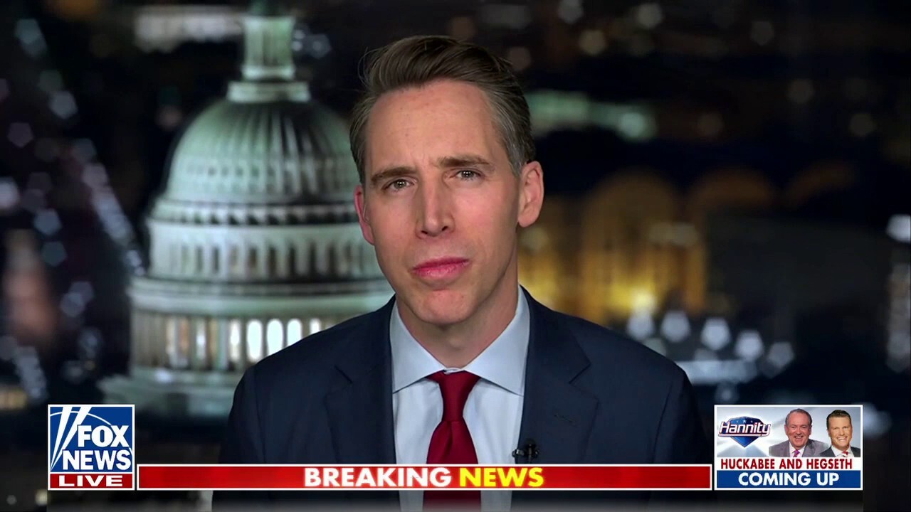 If there's a special prosecutor for Trump, there should be one for Biden: Josh Hawley