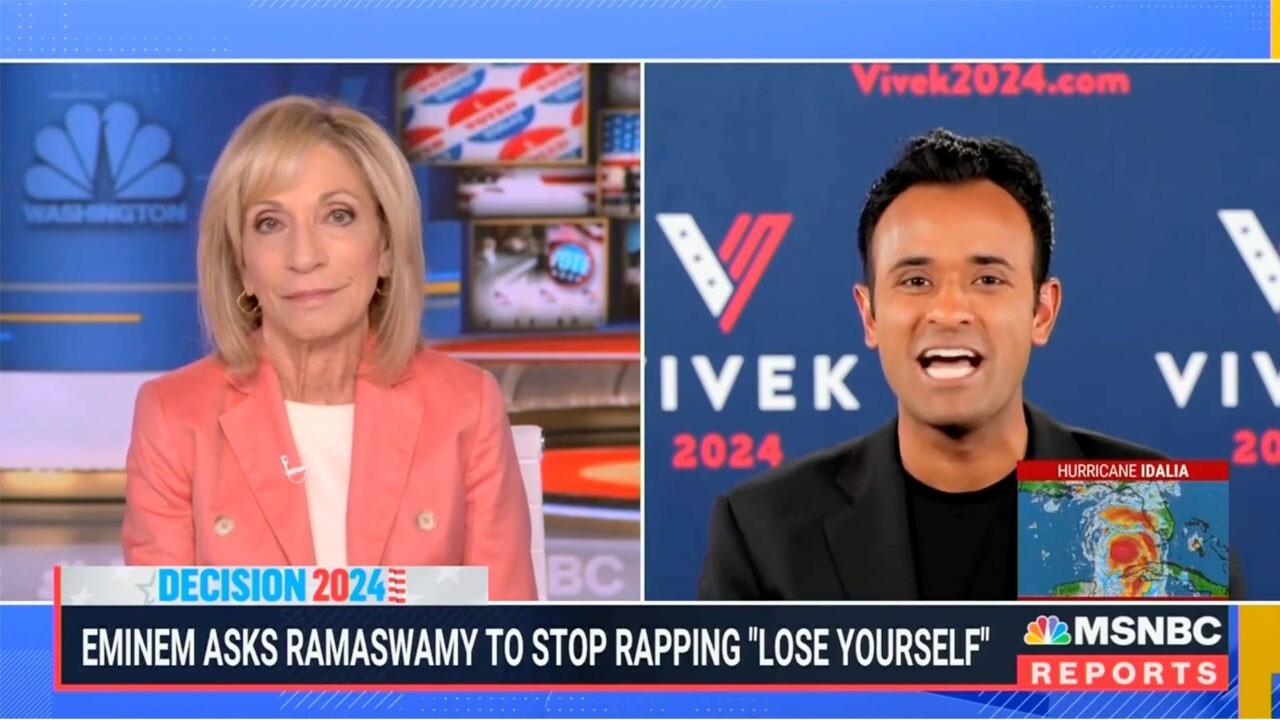Vivek Ramaswamy says he will no longer perform 'Lose Yourself' following Eminem's cease and desist letter