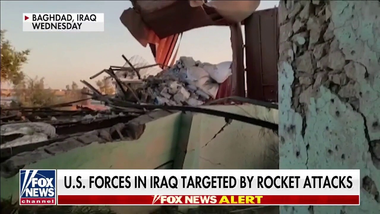 US military base in Iraq hit by more than 10 rockets