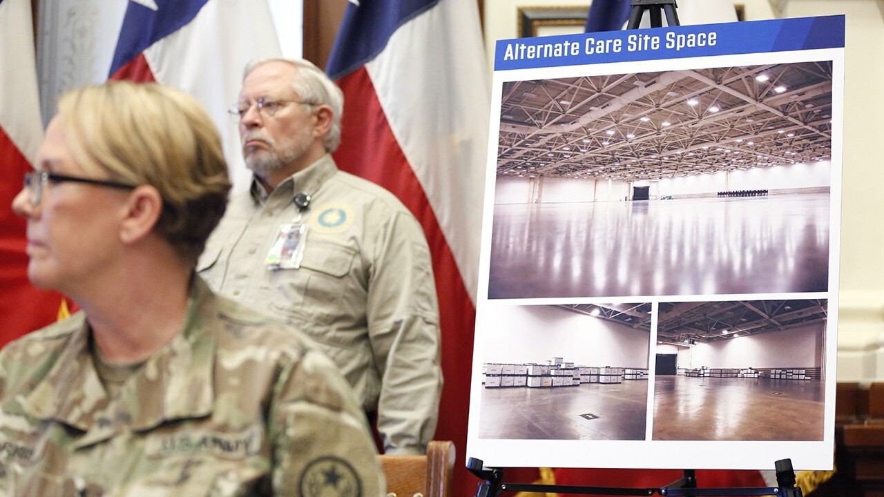 Dallas convention center transforming into medical facility