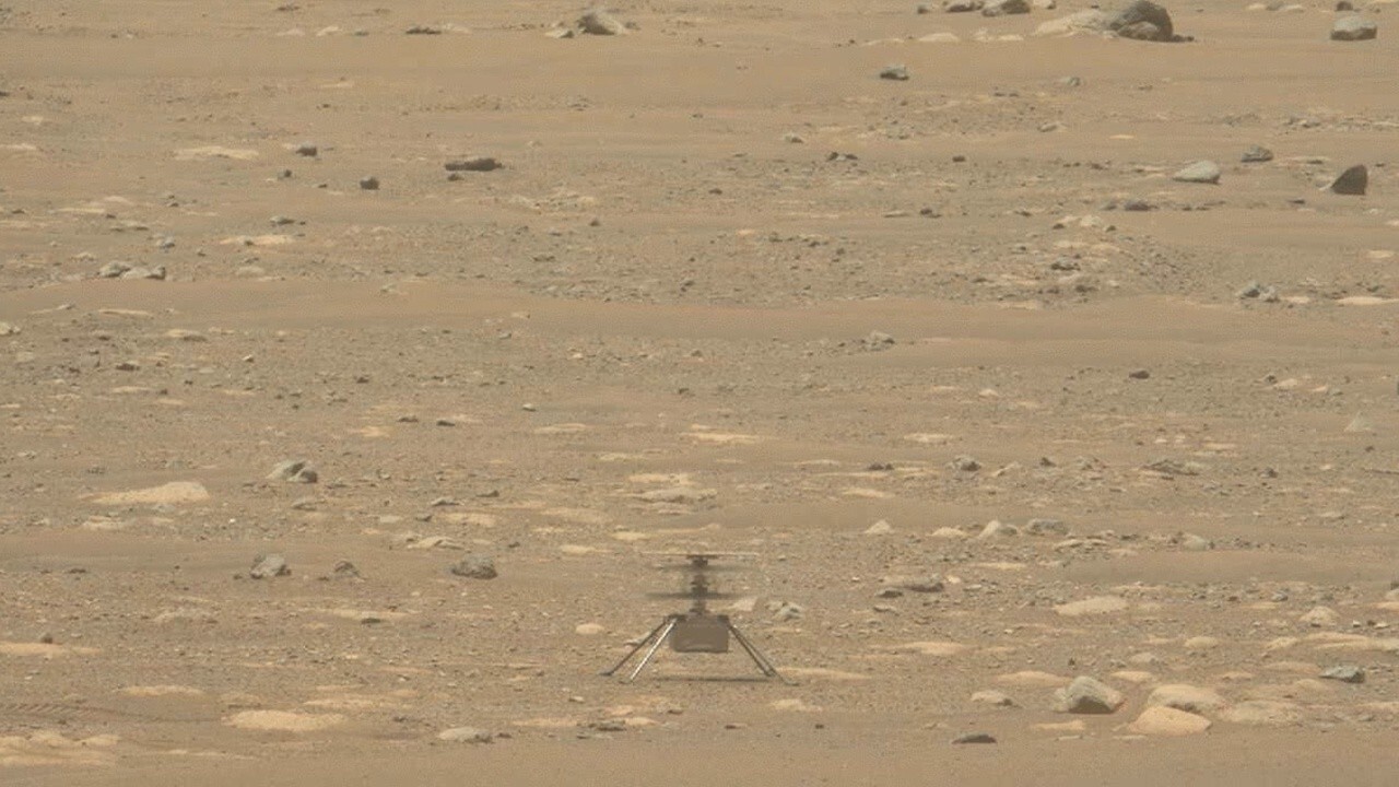 NASA releases audio of Mars helicopter in flight 