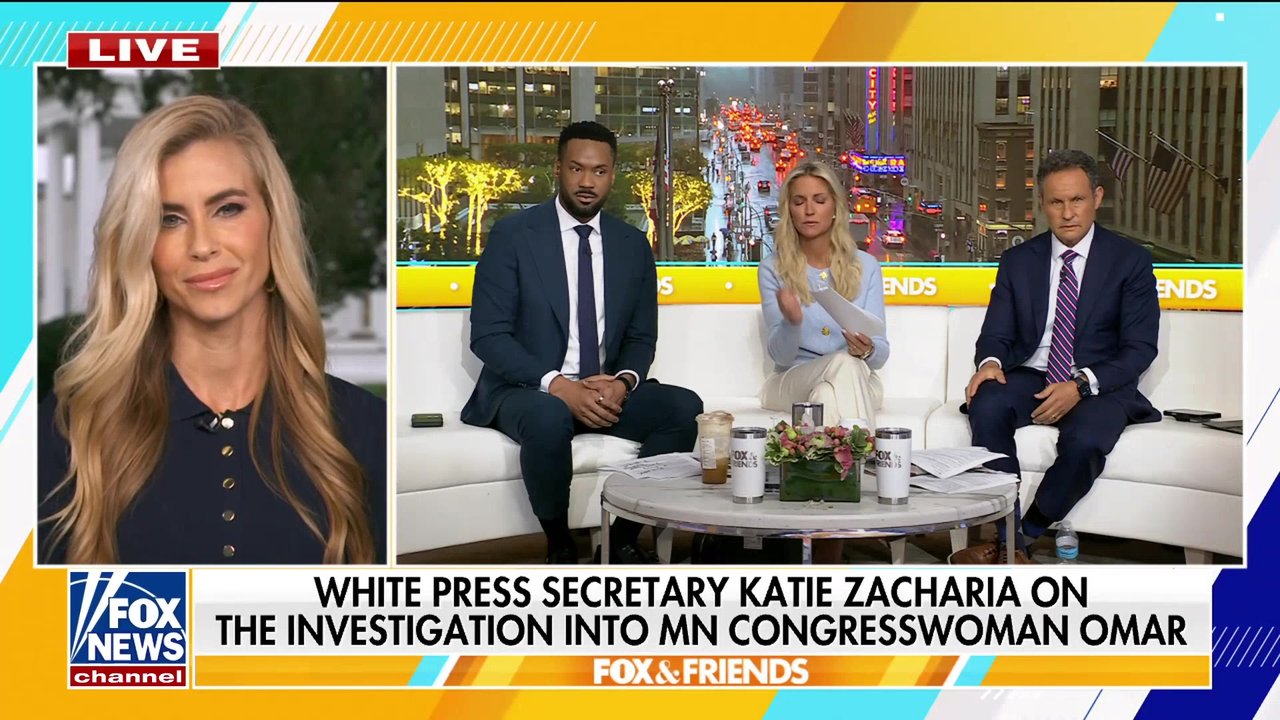 White House press secretary Katie Zacharia wraps up busy first week